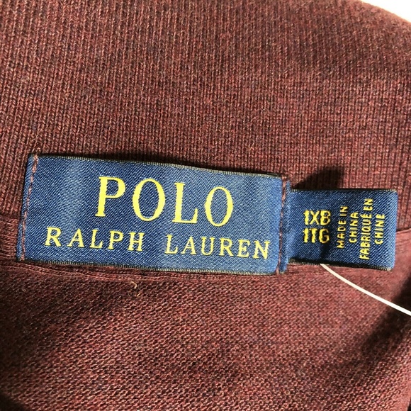 Polo Ralph Lauren Wine Size 1XB Short Sleeves - Picture 7 of 7